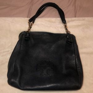Tory Burch black leather bag